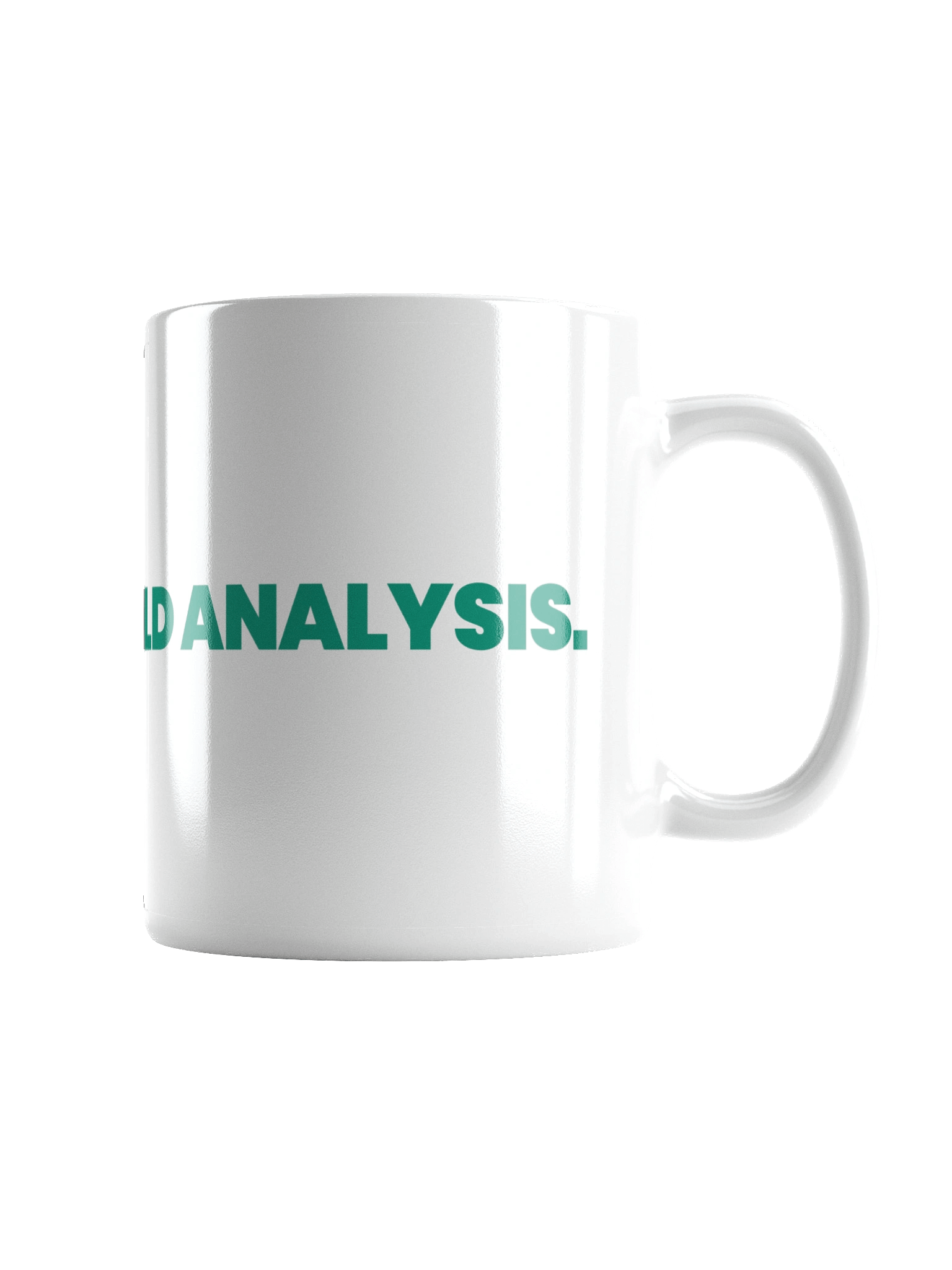 HOT WATER, COLD ANALYSIS White Glossy Mug product image (2)