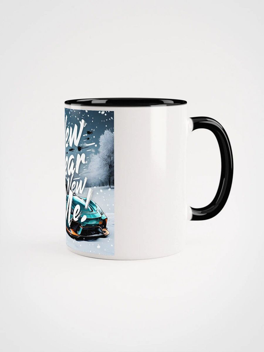 Snowy Drive New Year Mug product image (1)