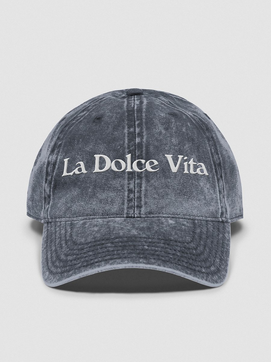La Dolce Vita – Vintage Wash Cap product image (8)