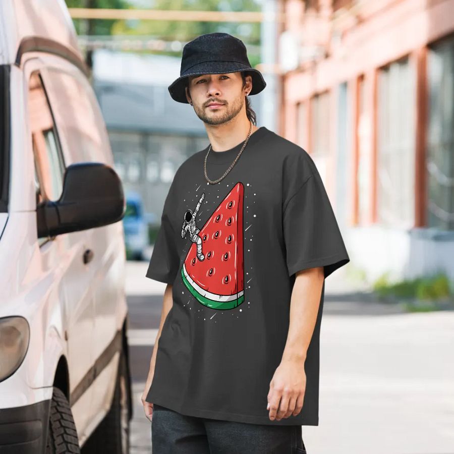 Watermelon Astronaut - Oversized Tee product image (2)