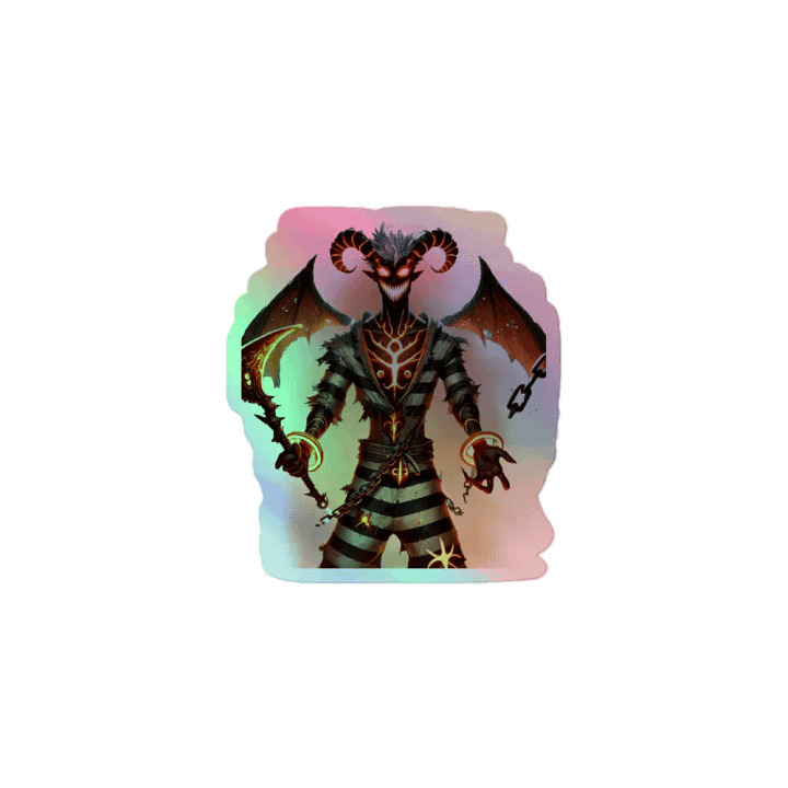 Kryme’s Infernal Holographic Sticker ✨🔥 product image (1)