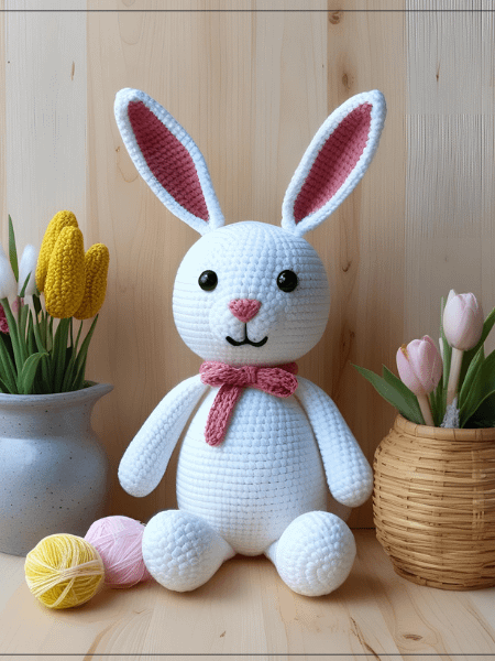 Hoppy Stitches: 10 Irresistible Amigurumi Bunny Patterns to Crochet and Cuddle product image (2)