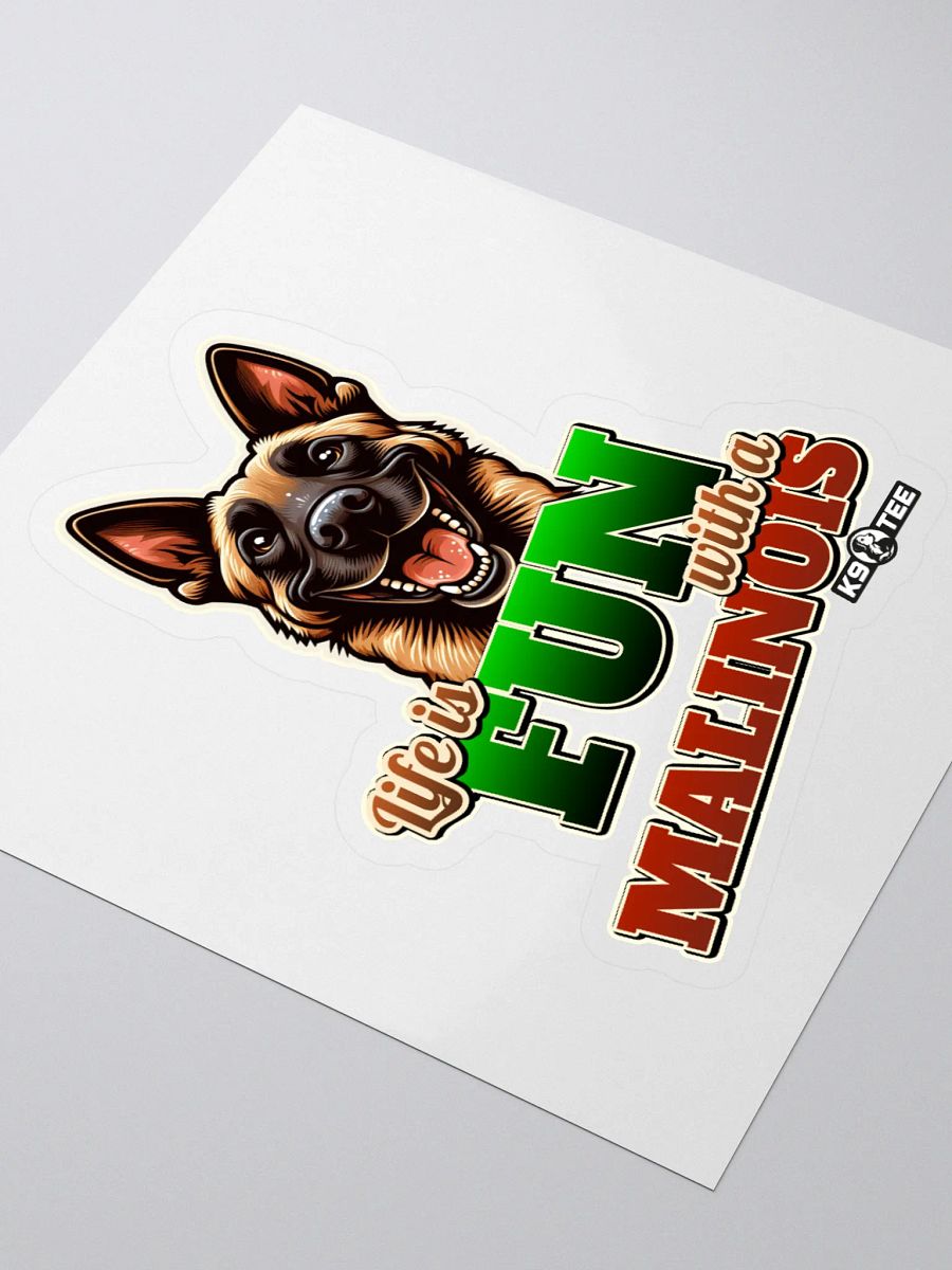 Fun Malinois Kiss Cut Stickers product image (3)