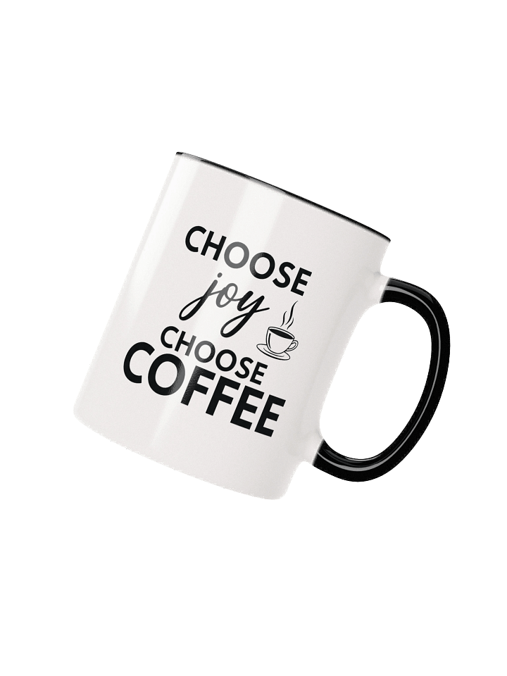 Choose Joy, Choose Coffee Mug – Inspiring Ceramic Coffee Cup for Daily Motivation product image (2)