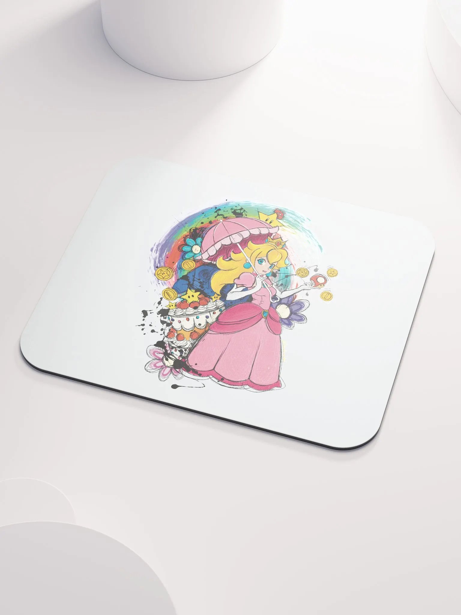 Princess Peach by StephyJ Mouse Pad product image (3)