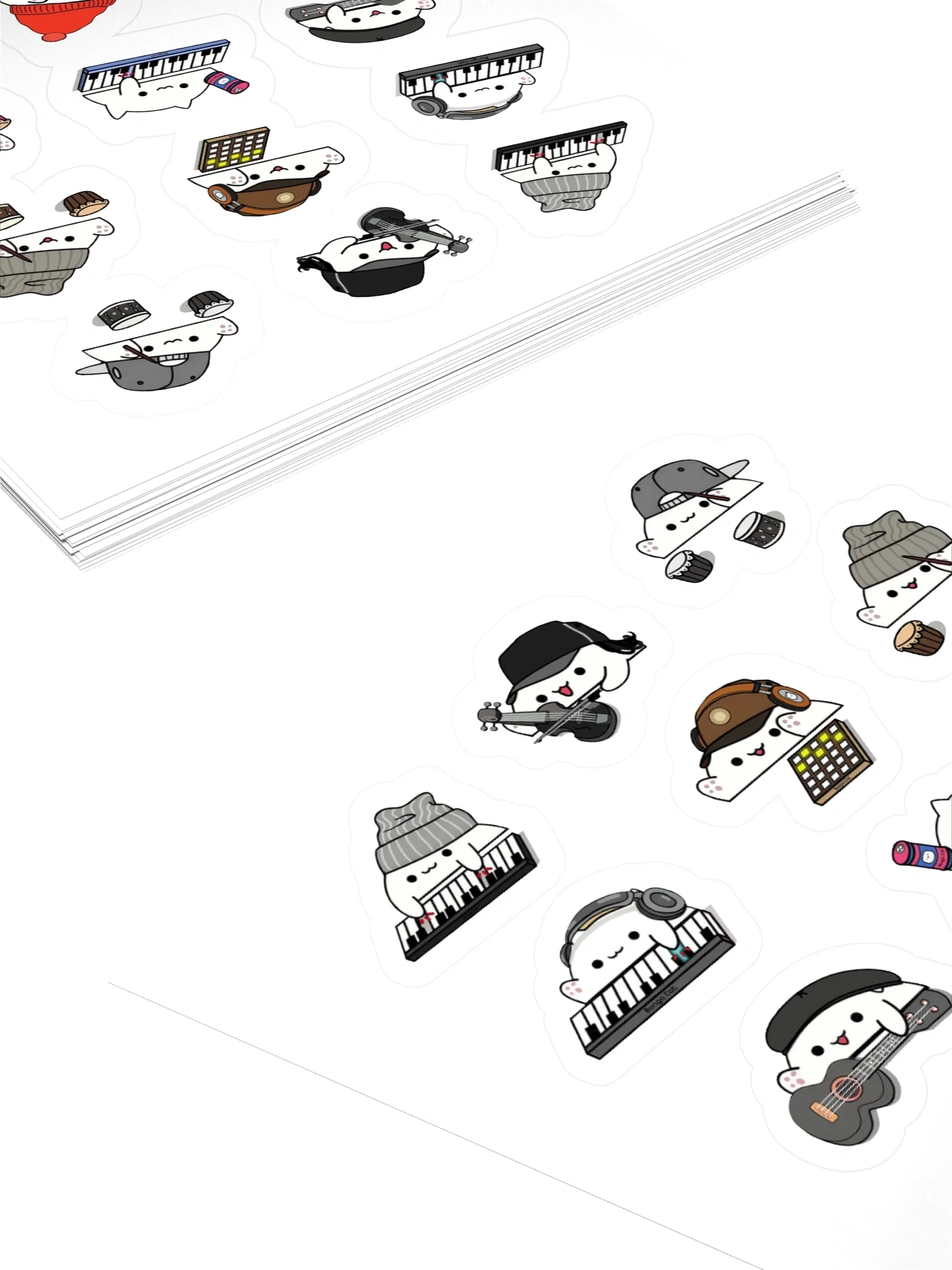Bongo Cat Sticker Packs: The Ultimate Musical Collection - Funny Feline Meme Extravaganza Sticker product image (7)