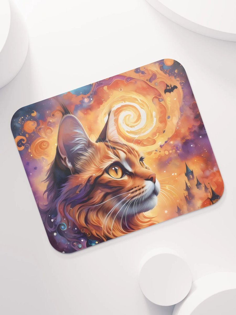 Feline Fantasy in the Galaxy Mouse Pad product image (1)