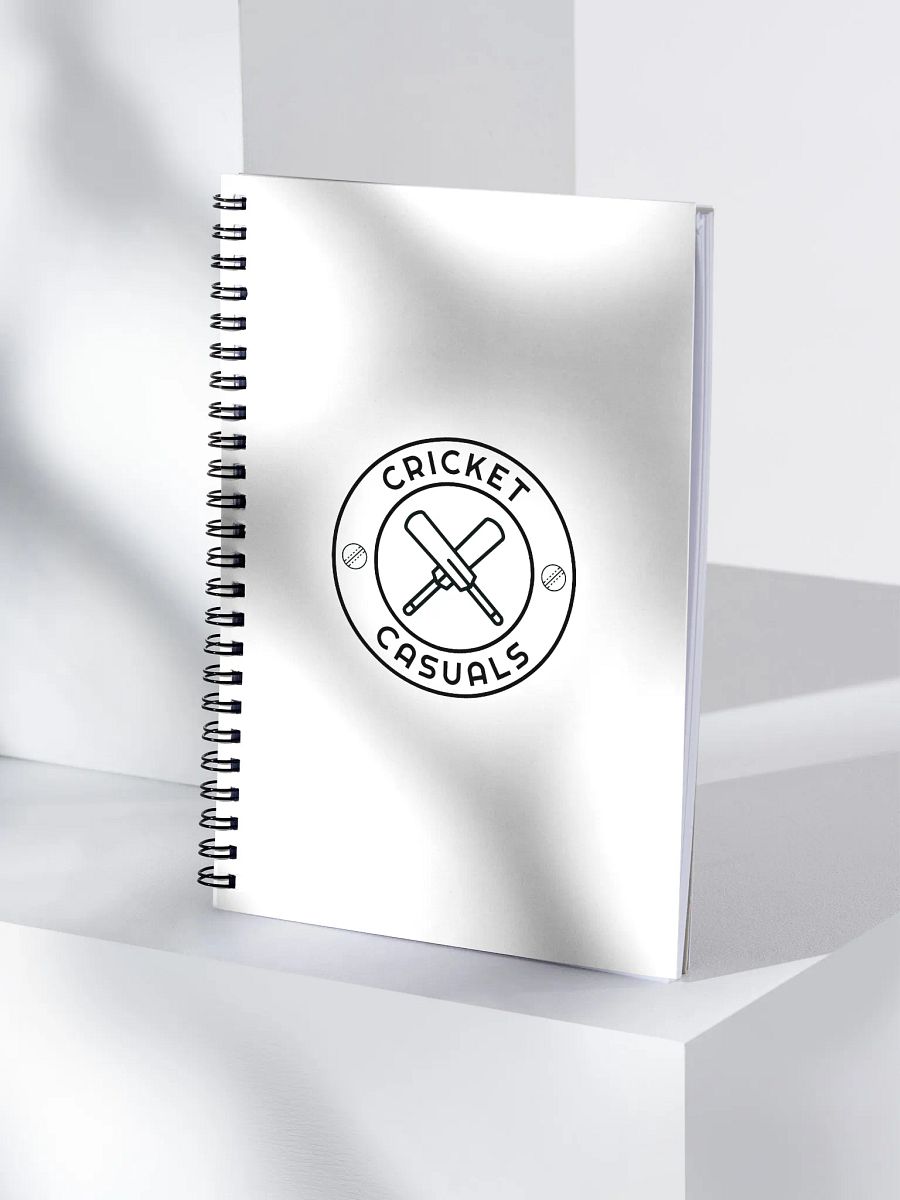 Cricket Casuals Content Creators Cup Spiral Notebook product image (4)