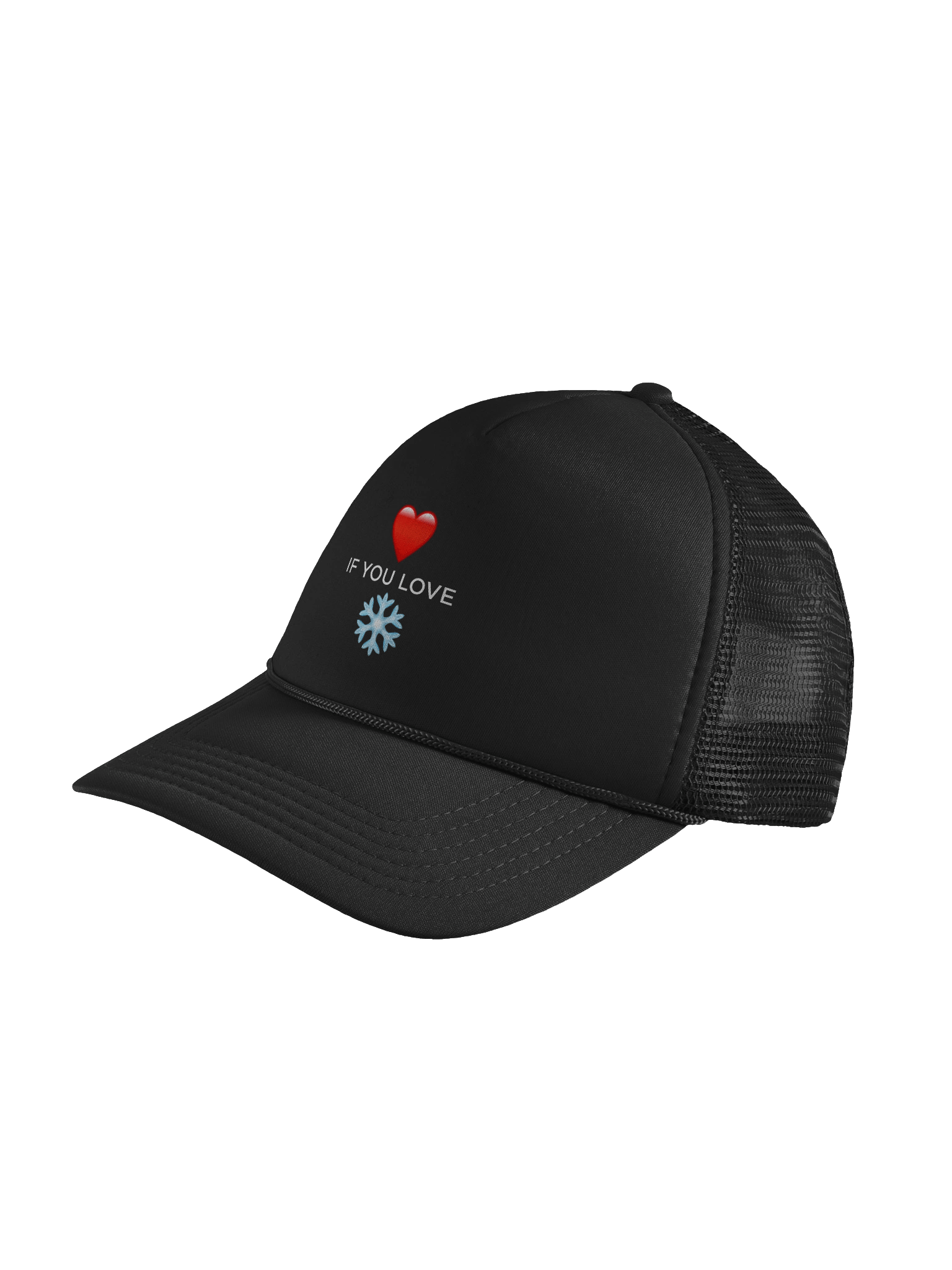 Heart if you Love Snow Hat! product image (4)
