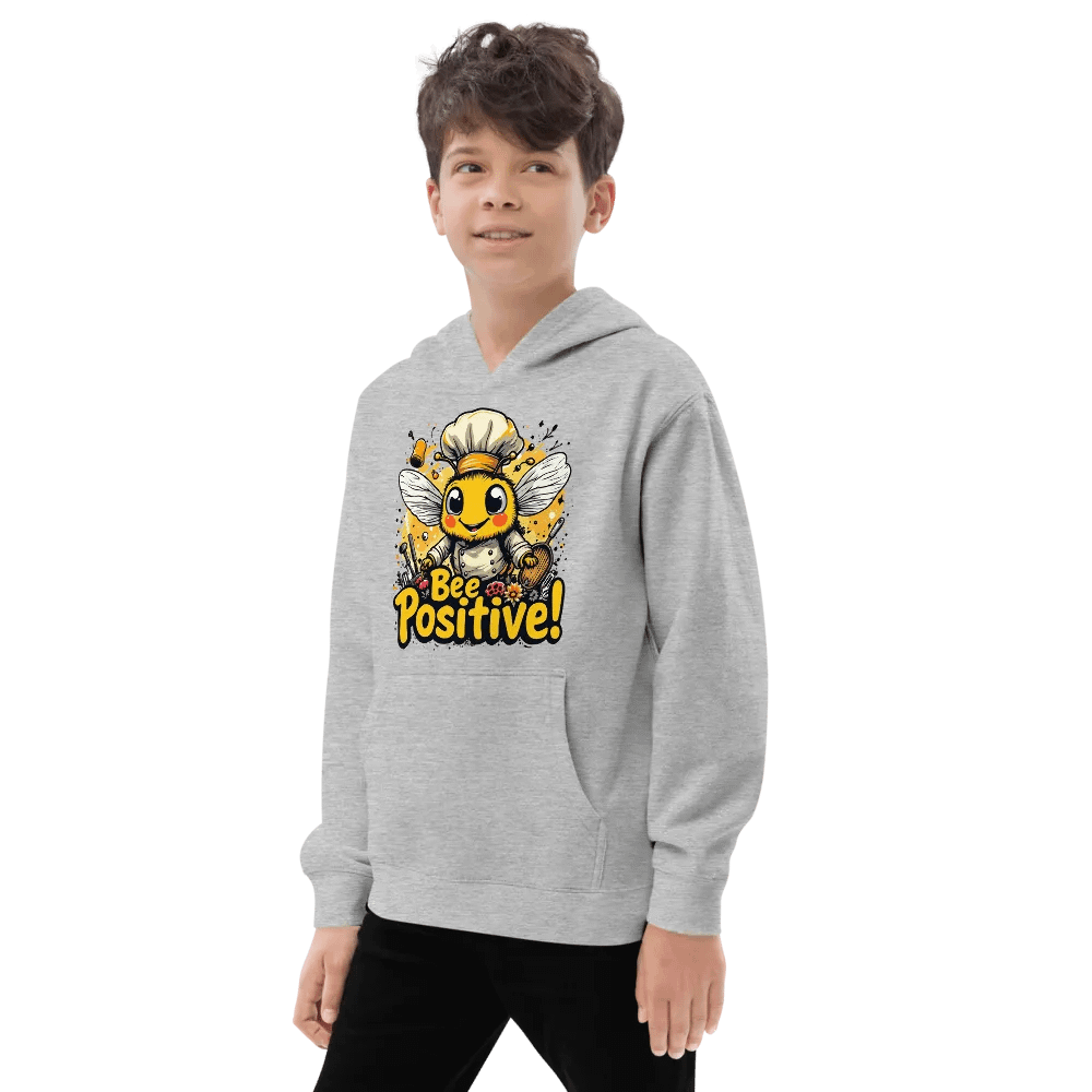 Bee Positive Chef Youth Pullover product image (9)