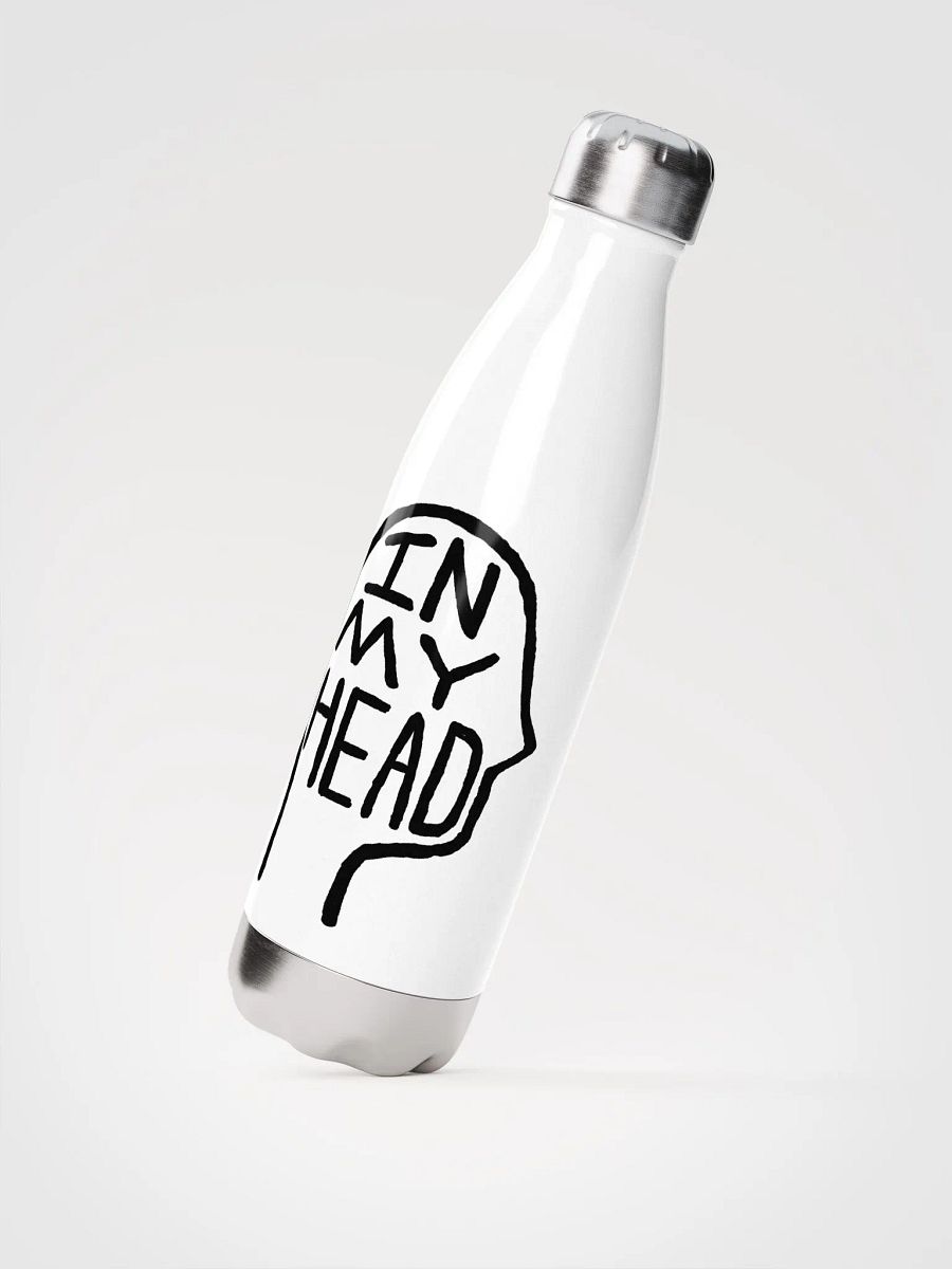 In My Head stainless steel water bottle product image (3)
