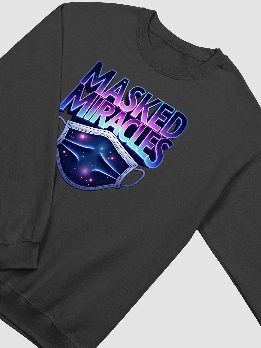 Cosmic Masked Miracles Crewneck Sweatshirt product image (32)