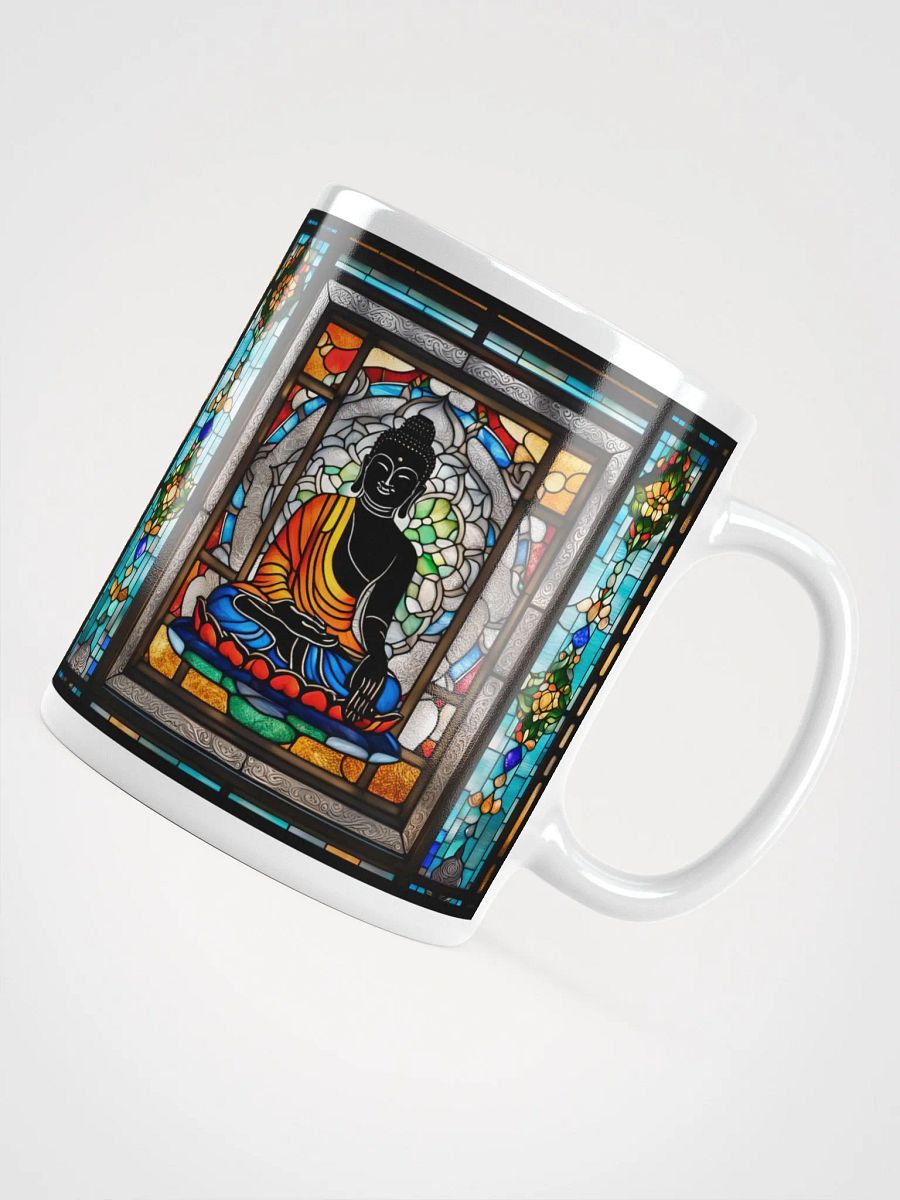 #008 Black Tara Buddha Stained Glass Mug product image (4)