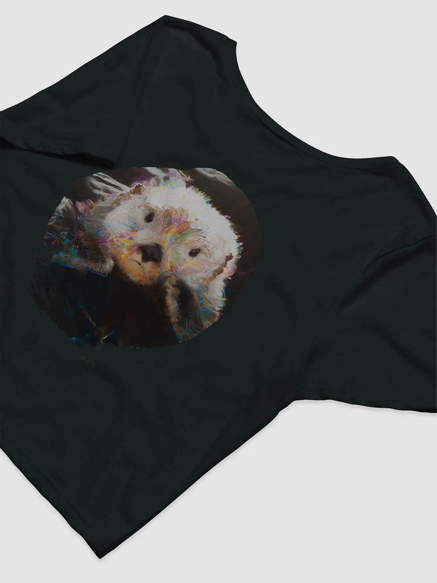 Watercolor Sea Otter Crop Tee product image (8)