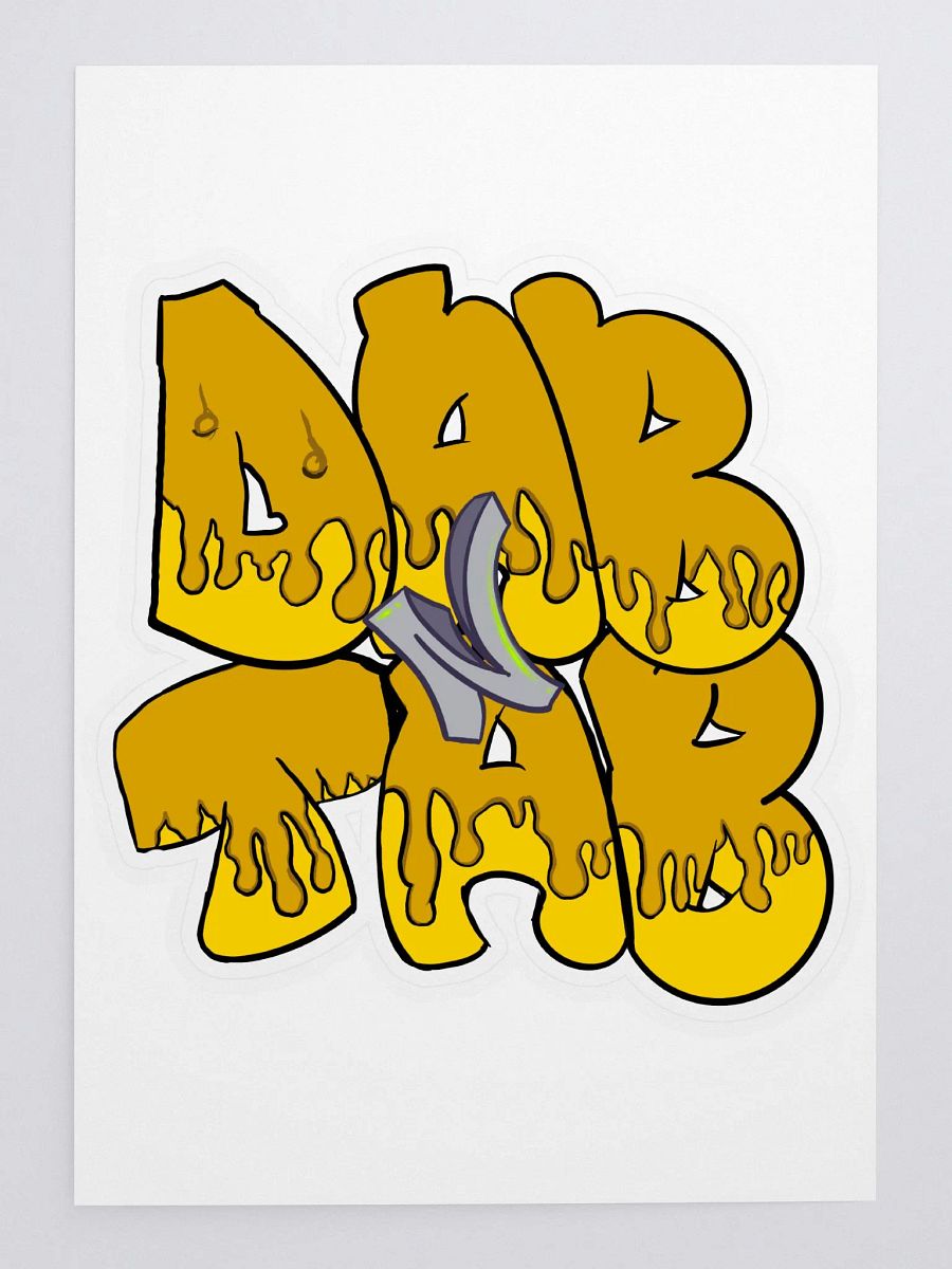Dab N Tab Cut Sticker Sheet with Background product image (3)