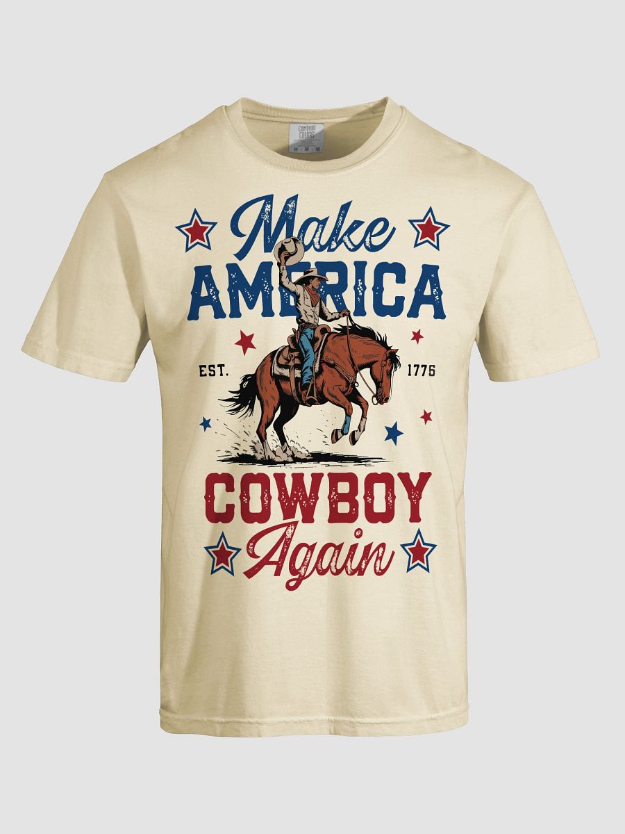 Ride Wild: Cowboy-Inspired T-Shirt product image (13)