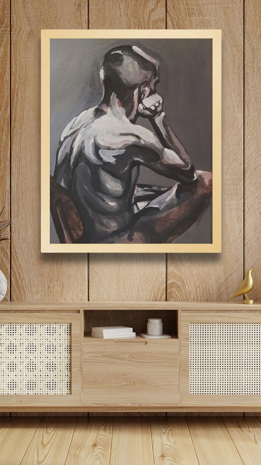 Thinker Framed Print product image (3)