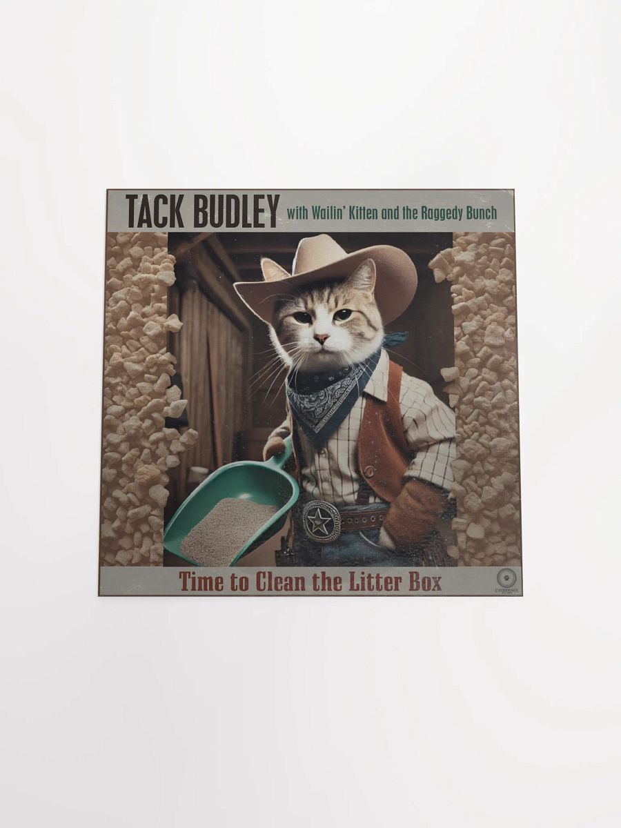 Tack Budley poster - Album jacket (front) - 12