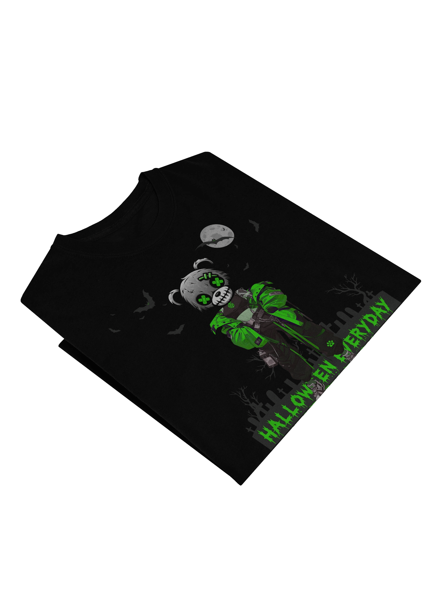 Halloween Everyday Spooky Bear Unisex Long Sleeve T-Shirt product image (4)