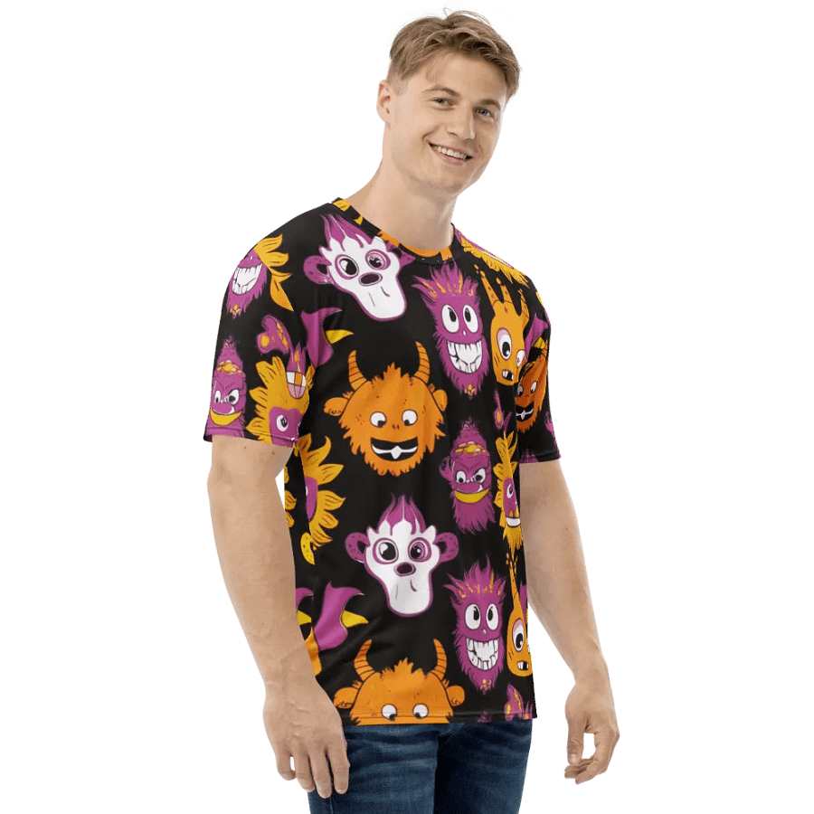 Spooky Monsters Spectacle T Shirt product image (5)
