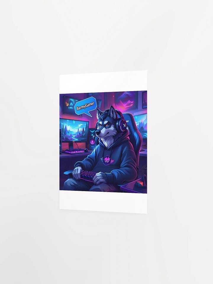 BarmyGamer Gaming Setup Poster product image (16)