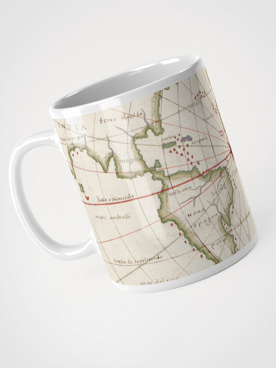 Antique Map Compass Rose Mug product image (3)