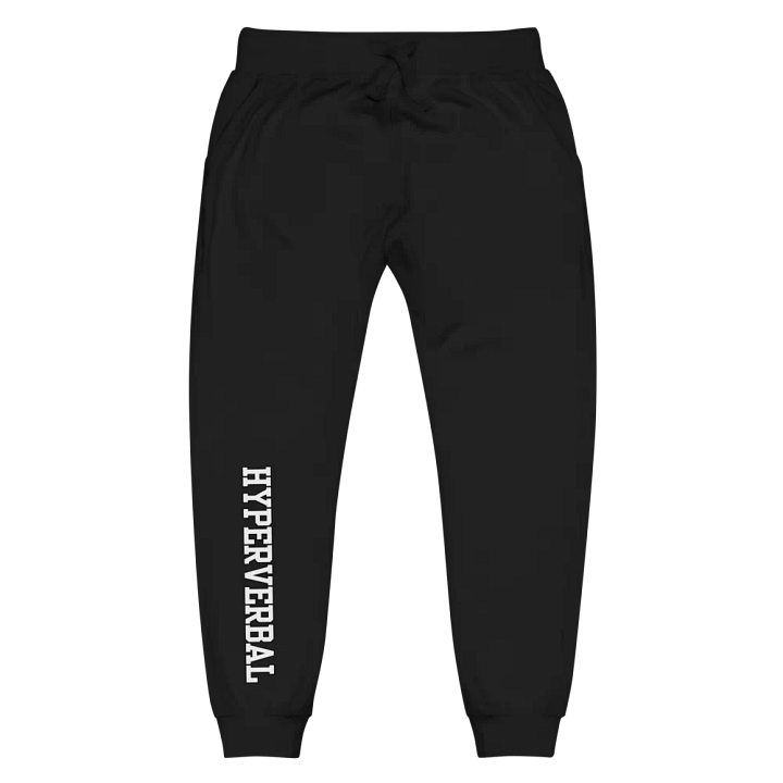 HYPERVERBAL printed fleece sweatpants product image (1)