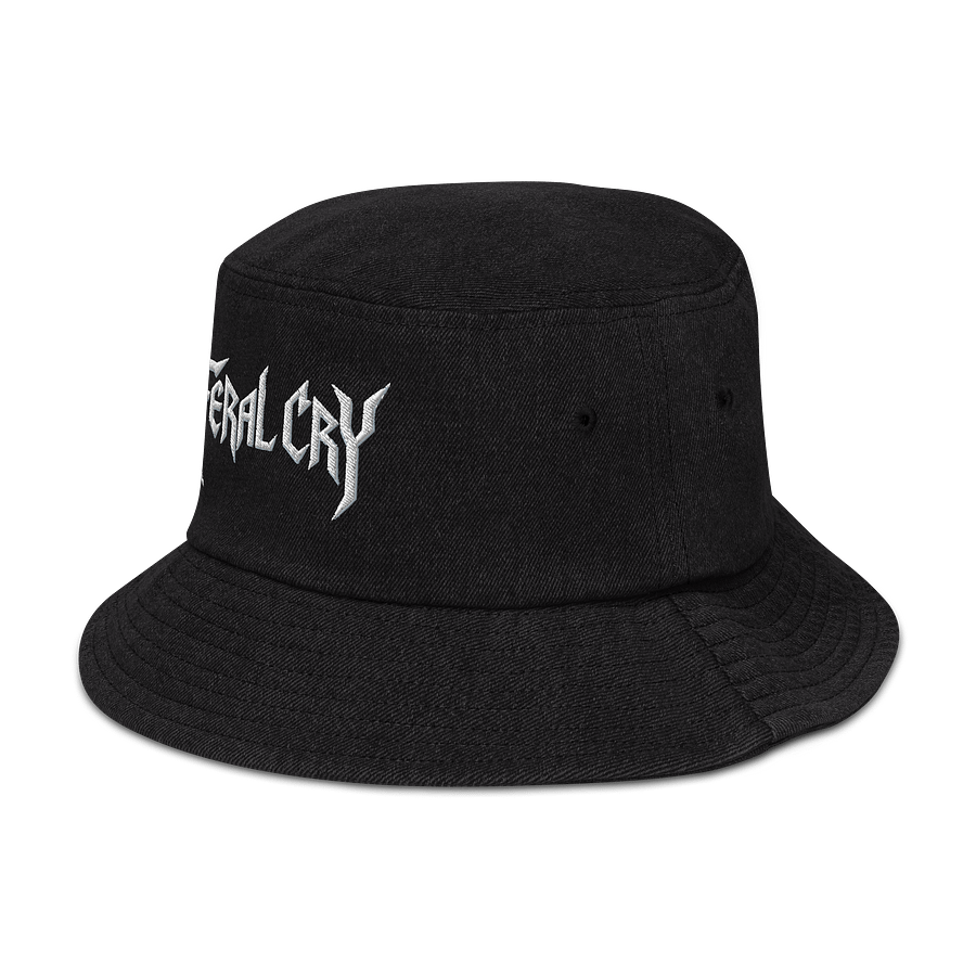 Feral Cry Denim Bucket Hat product image (5)