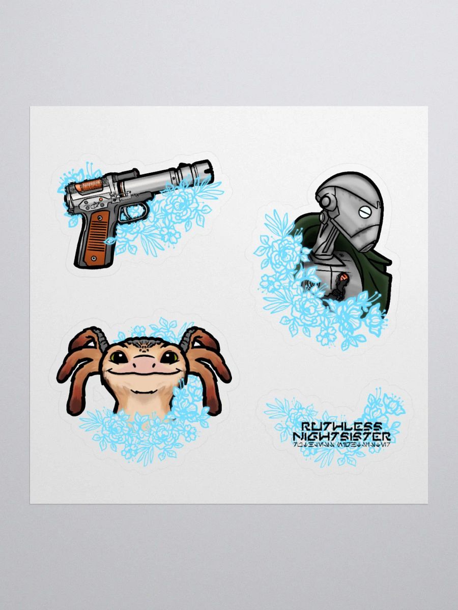 Floral Scoundrel | Sticker Set product image (1)
