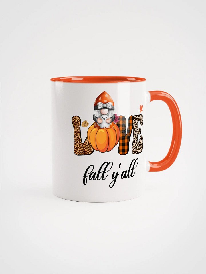 Halloween Gnome and Ghost Love Fall Y'all Mug product image (2)