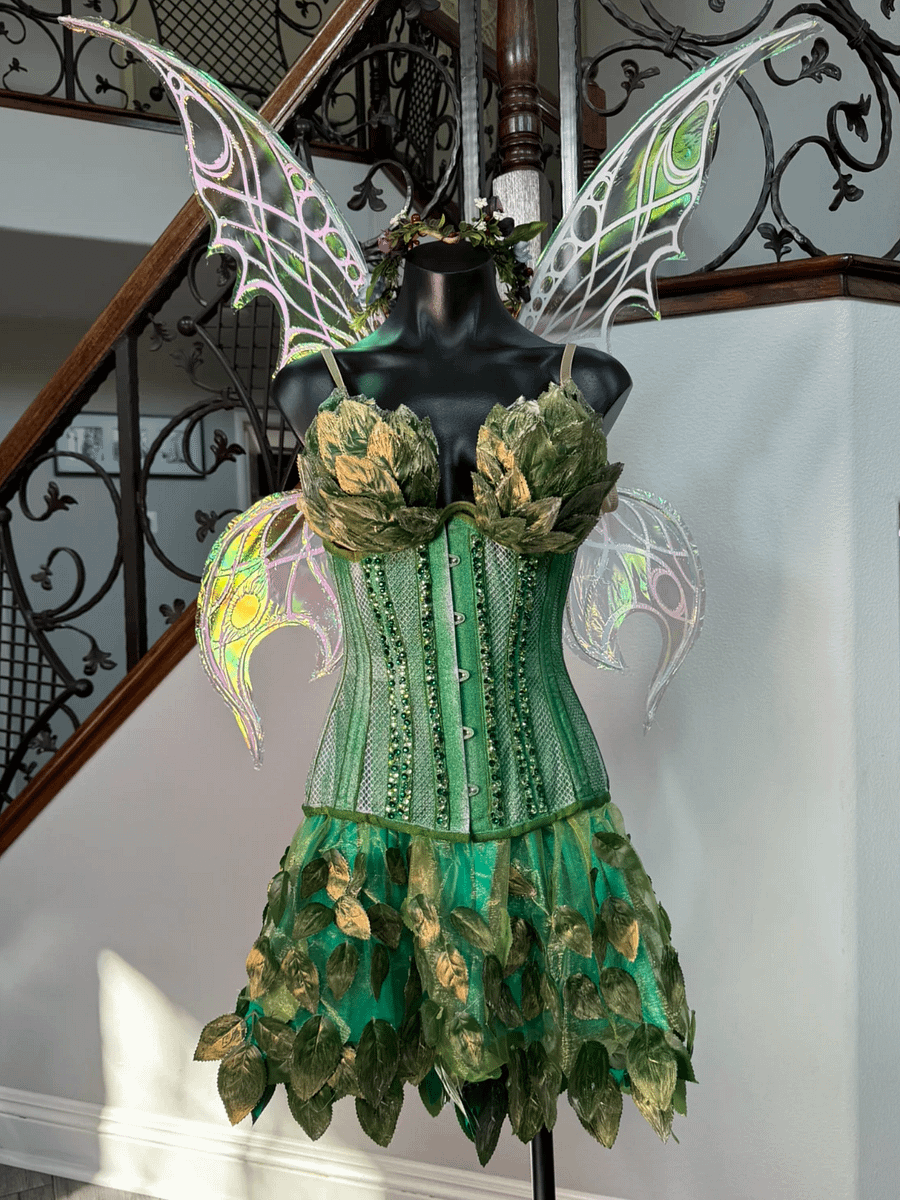 Green Fairy Costume - 3 piece - Ready to Ship product image (2)