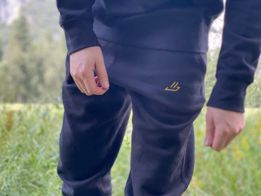 Exclusive Premium 'Nice.' Bottoms (Black) product image (3)