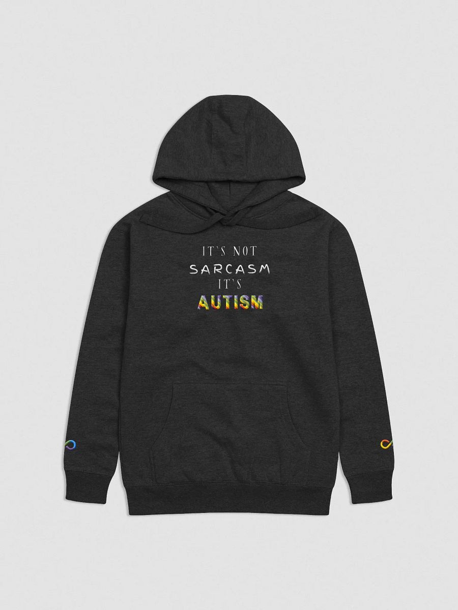 It's Not Sarcasm It's Autism Embroidered Hoodie product image (1)