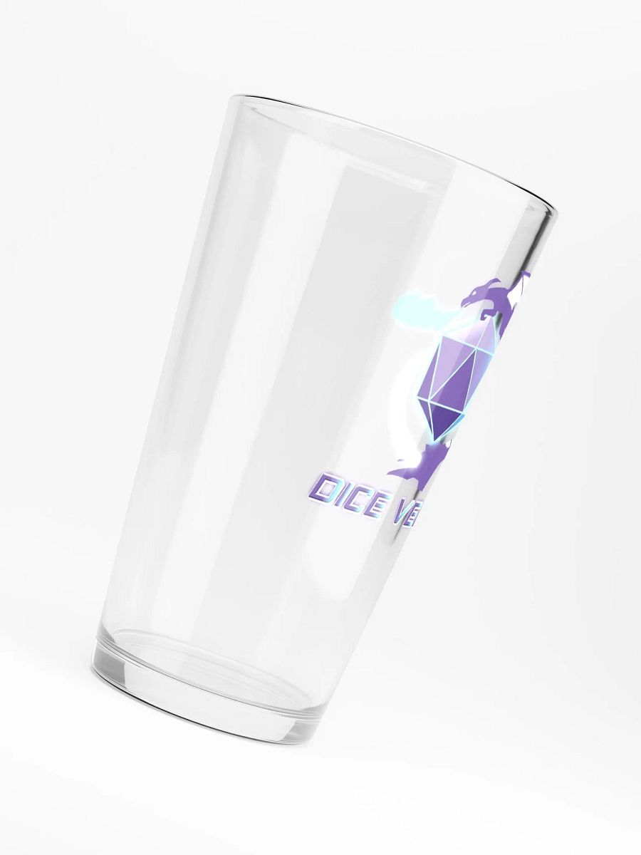 Dice Versa Logo Pint Glass product image (6)