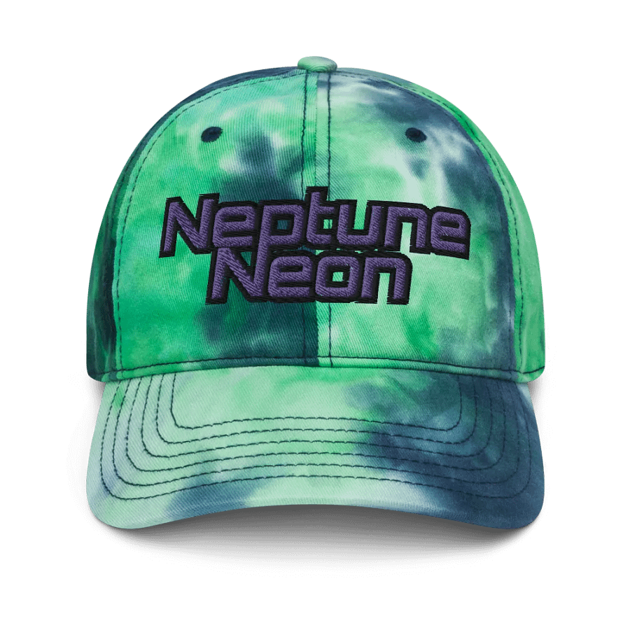 Neptune Neon Tie-Dye Hat product image (1)