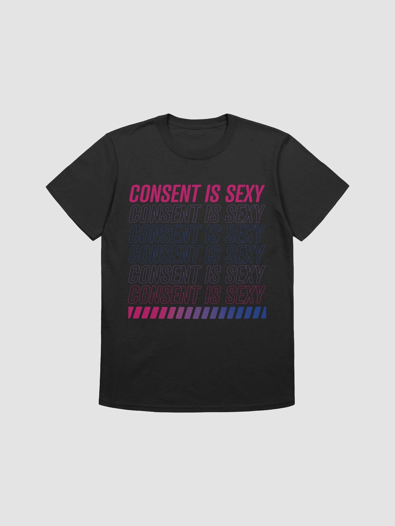 Consent is Sexy Bi Pride Shirt product image (1)