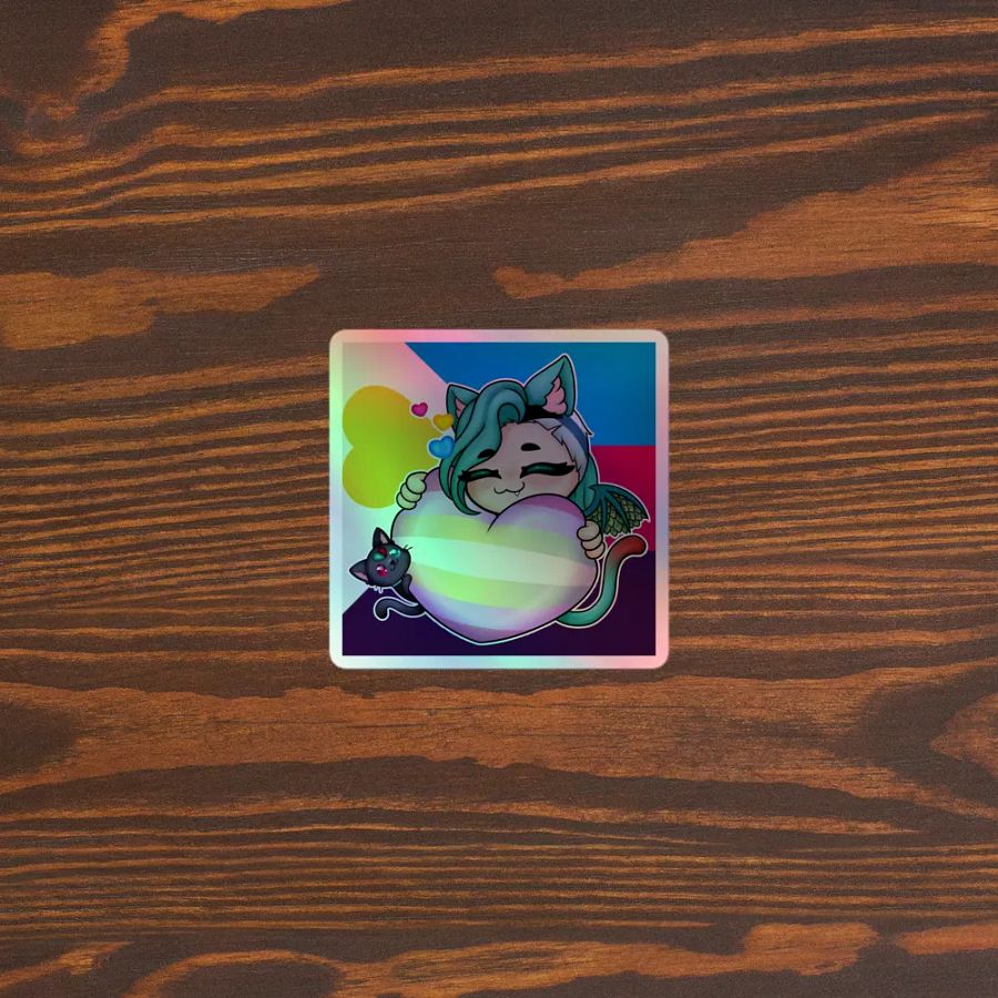Holo Jemini Pride with Morderin with flag bg product image (3)