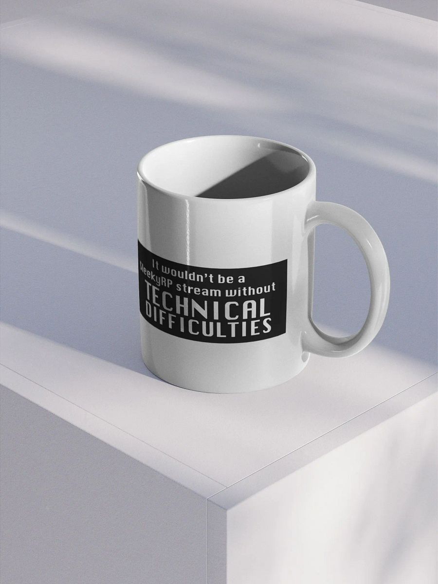 Technical Difficulties - White Glossy Mug product image (2)