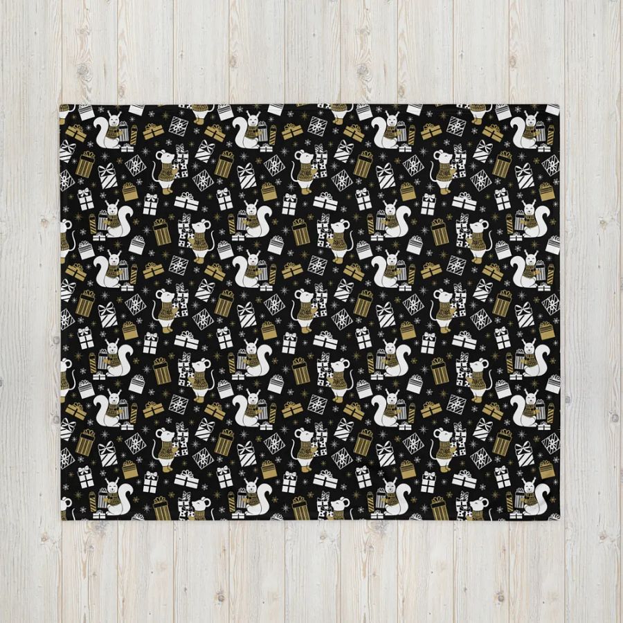 Christmas Mice Blanket product image (4)