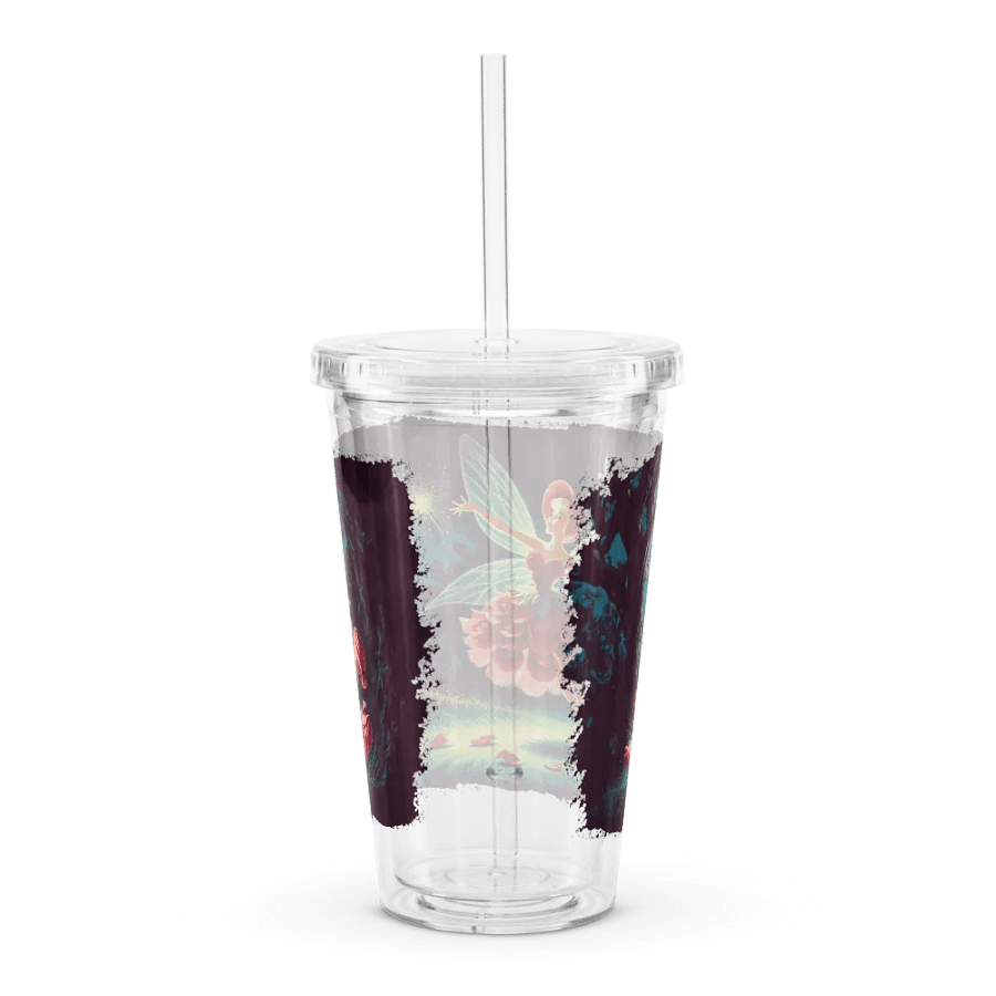 Enchanted Red Rose Fairy Double Wall Tumbler product image (2)