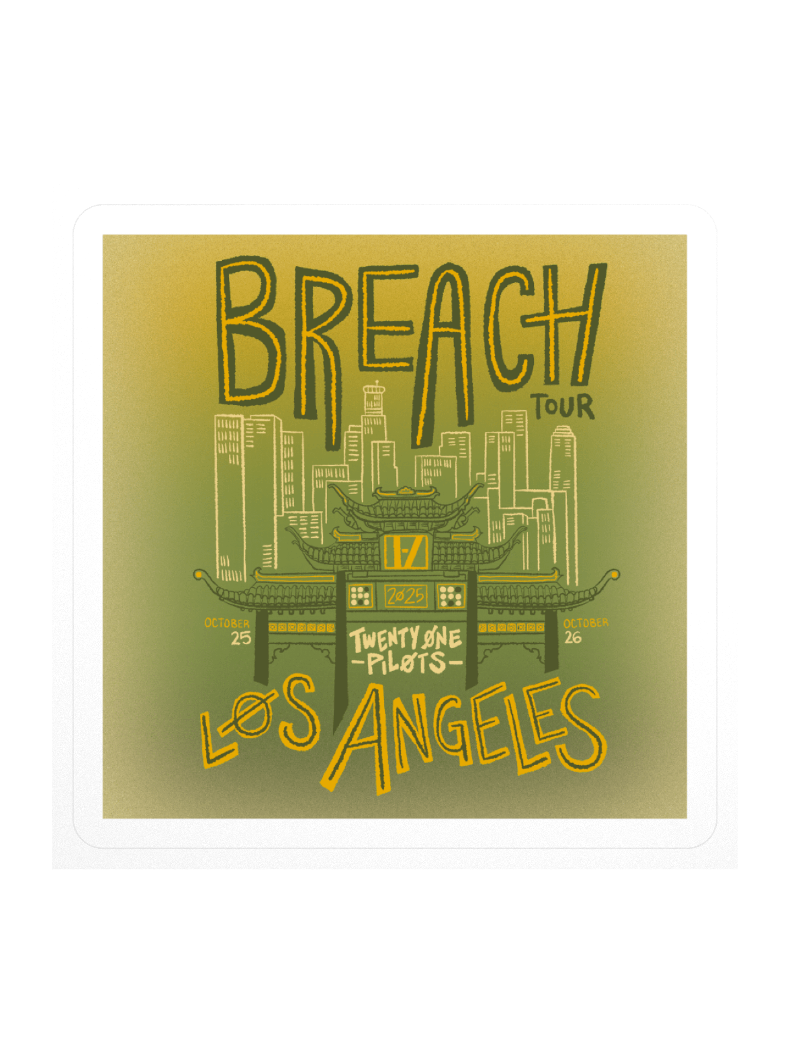 Breach LA Special Edition Torchbearer Sticker product image (1)
