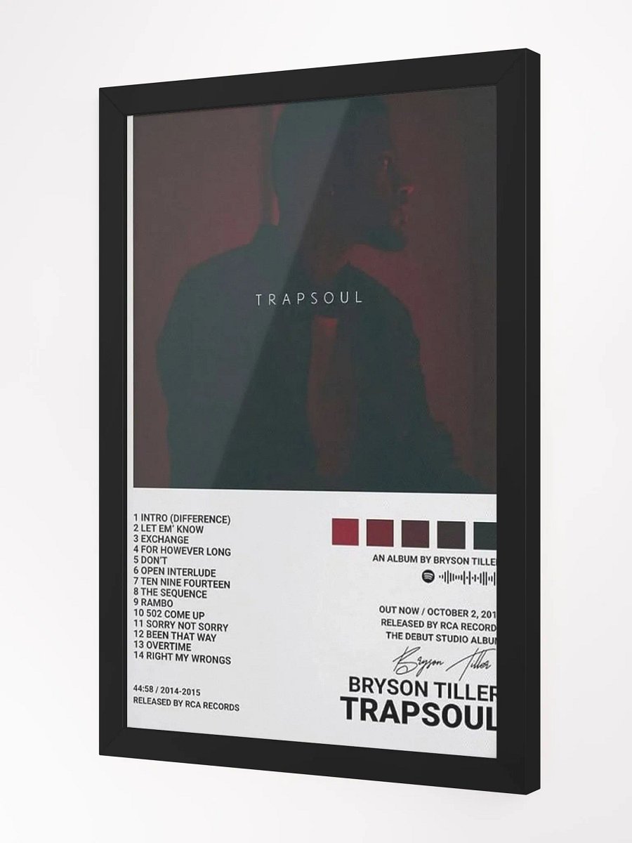 Bryson tiller Album poster product image (2)