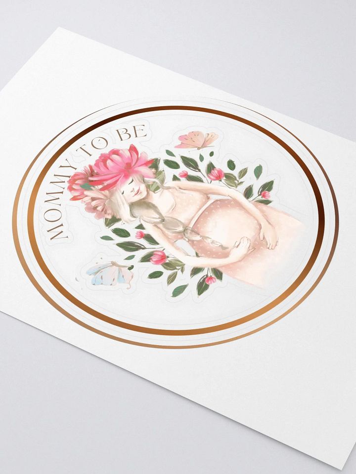 ✨ "Mommy-to-Be Bump Sticker" product image (2)