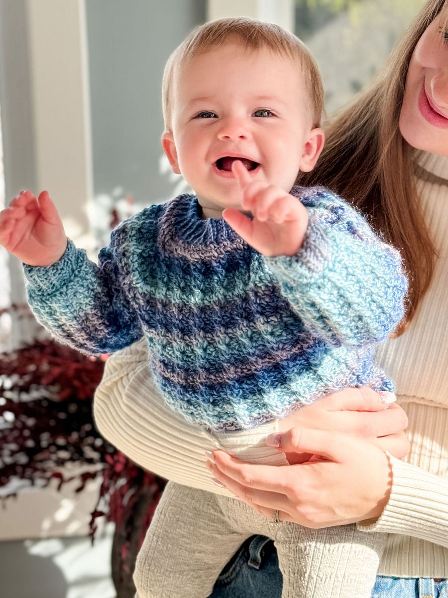 Winter Wonder Children's Pullover Crochet Pattern product image (9)