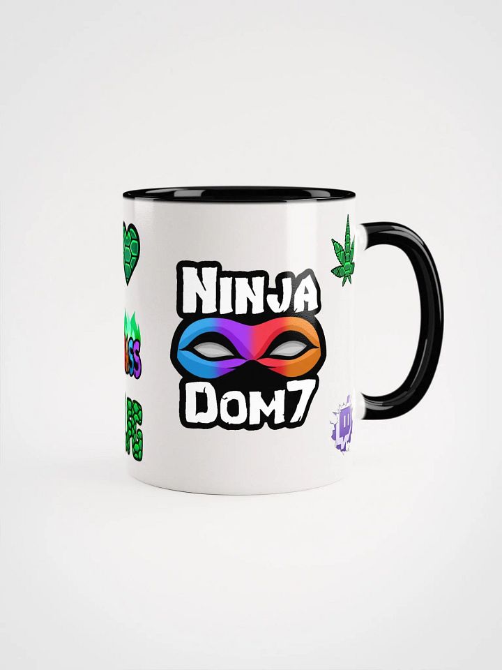 Ninja Ceramic Mug with Color Inside product image (1)