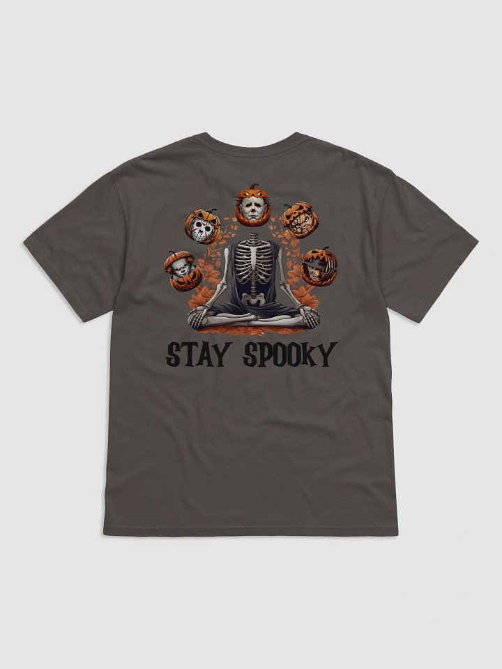 Pumpkin Zen Skeleton T-Shirt product image (11)
