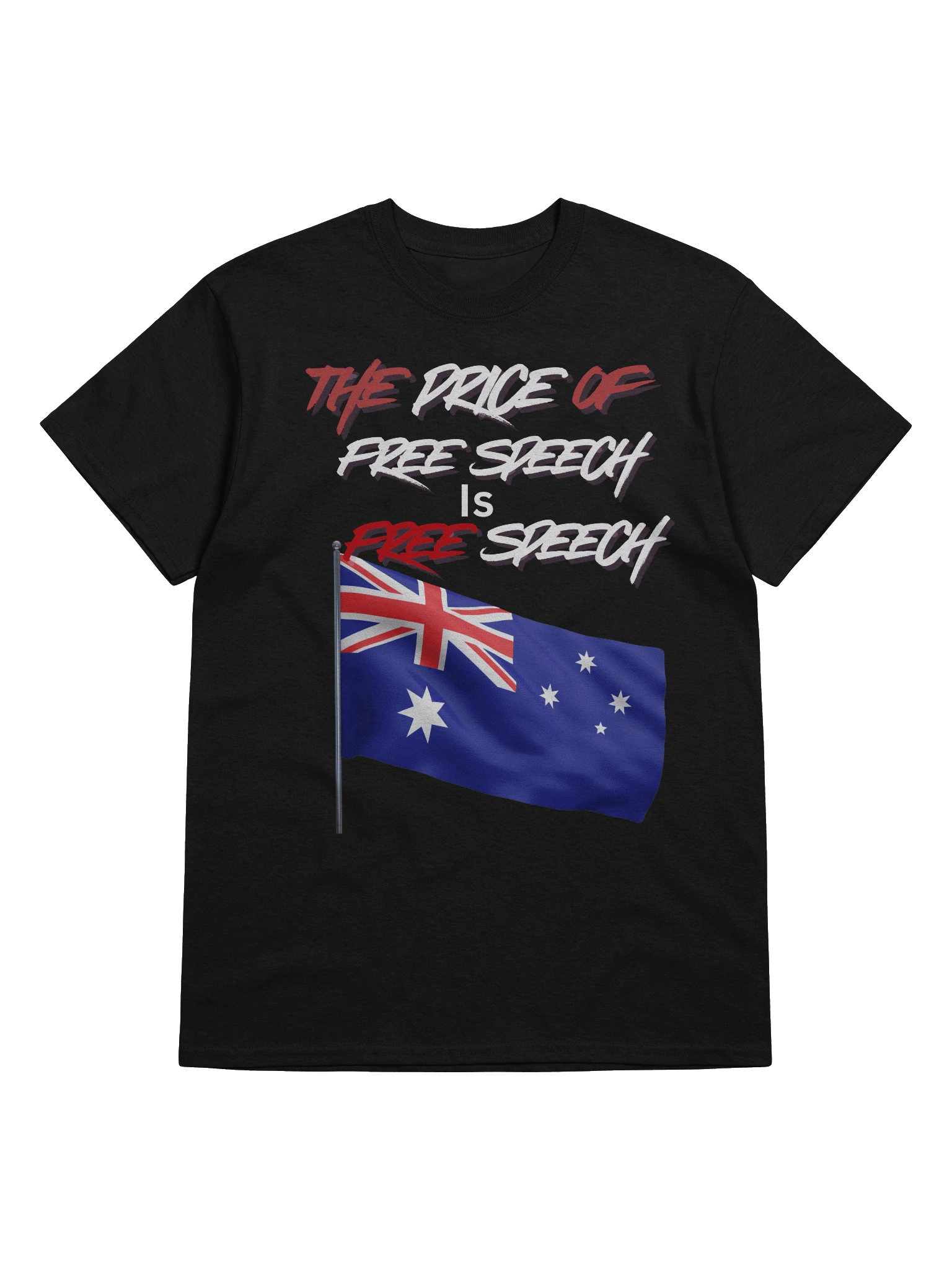 Australian Flag Free Speech Tee product image (6)