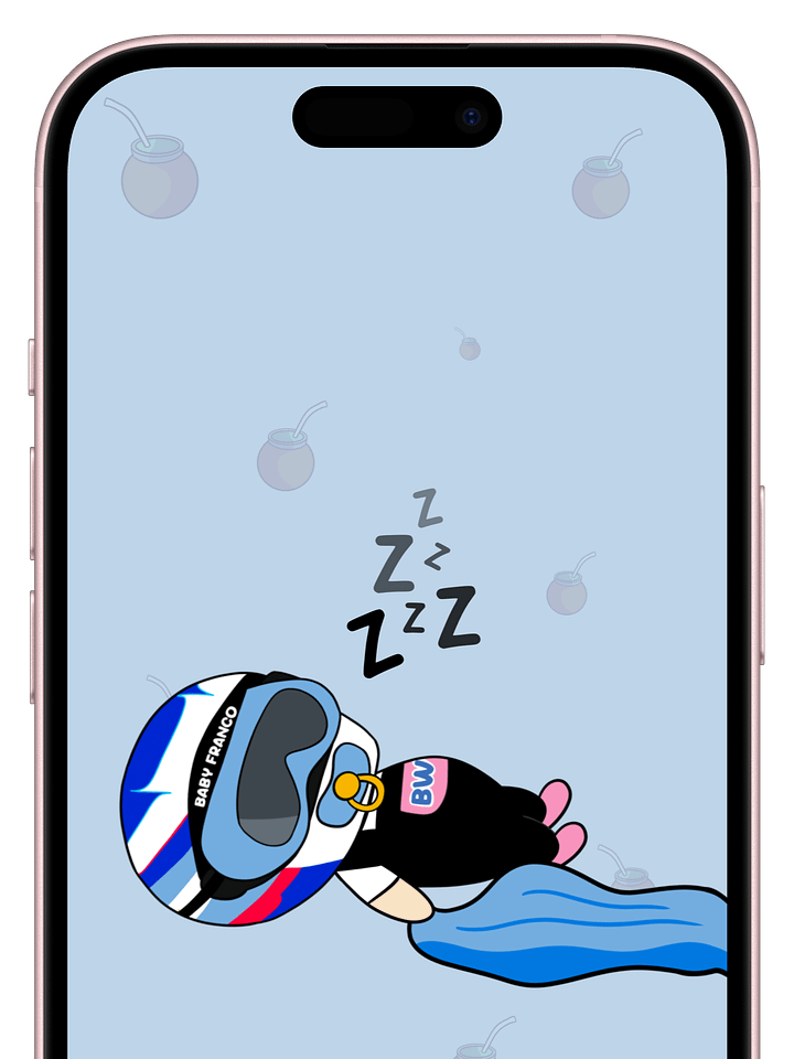 Sleeping Baby Franco - Phone Wallpaper (Updated) product image (2)
