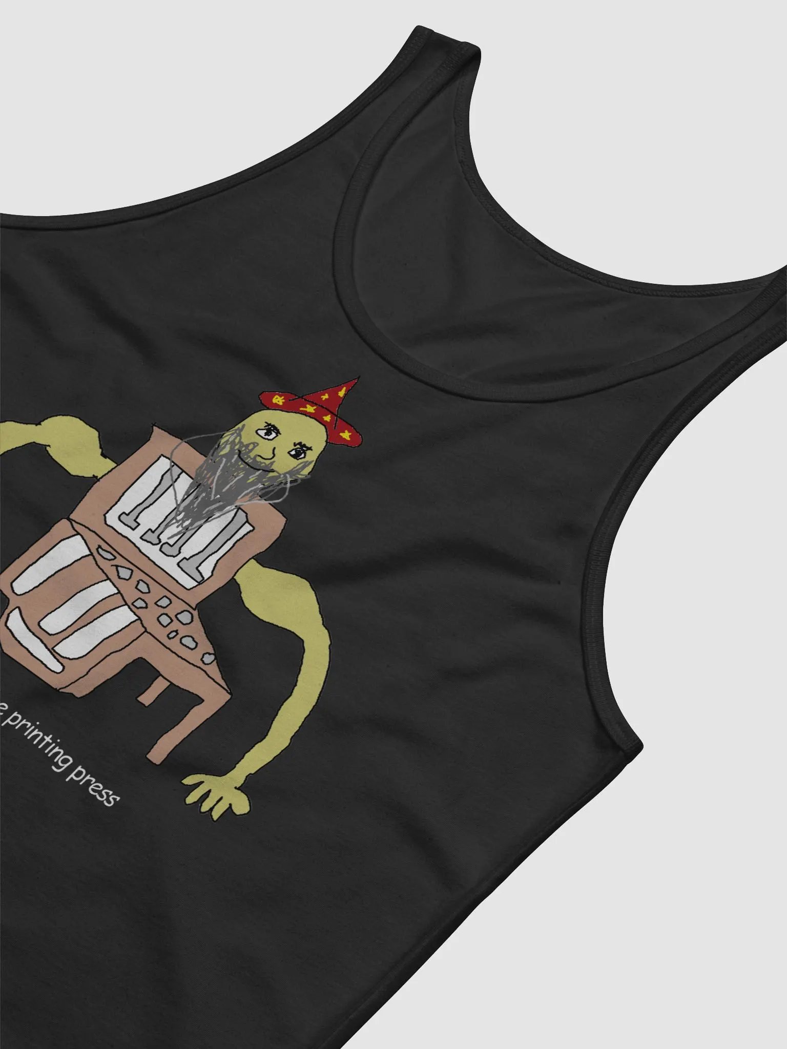 gutenberg but black tank top product image (6)