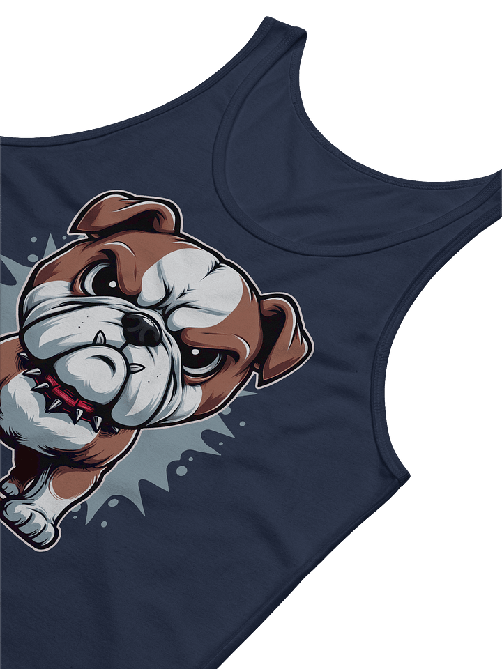 English Bulldog "Bert" Angry Pup - Premium Unisex Tank Top product image (2)